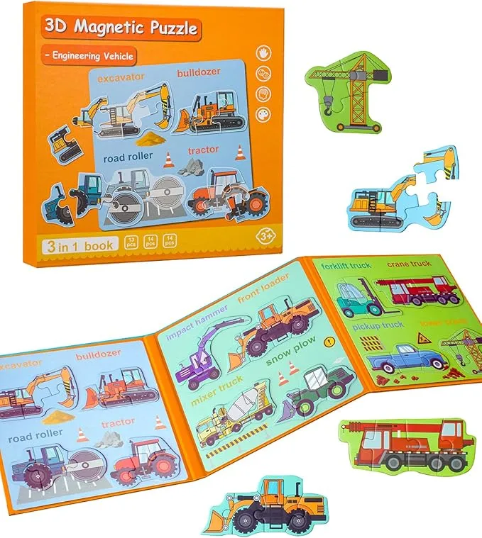 Livres de contes magnétiques Montessori à assembler