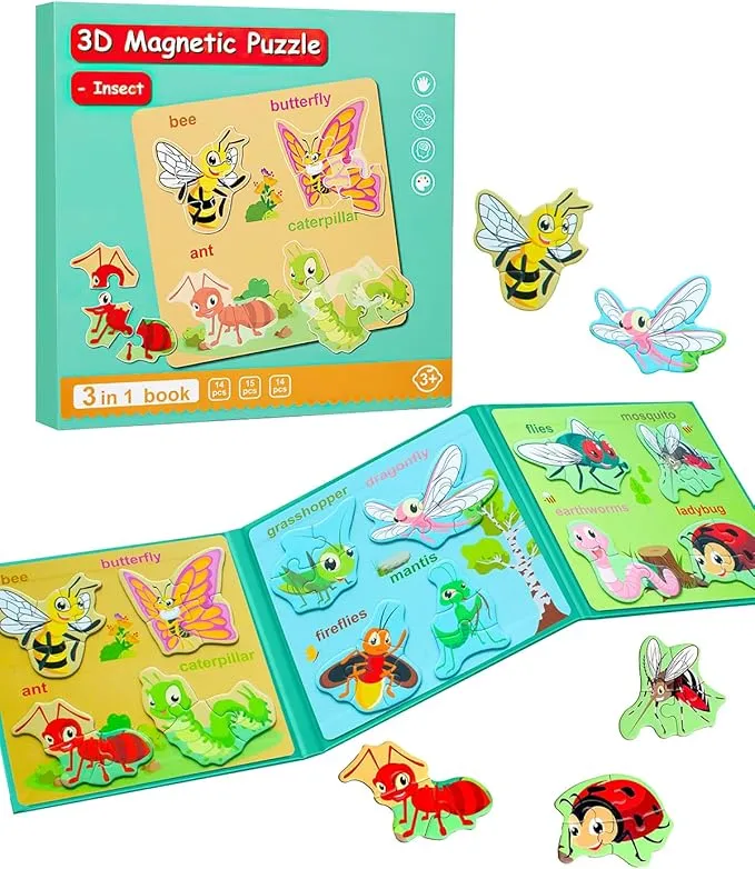 Livres de contes magnétiques Montessori à assembler