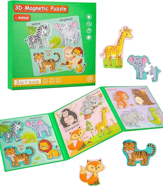 Livres de contes magnétiques Montessori à assembler