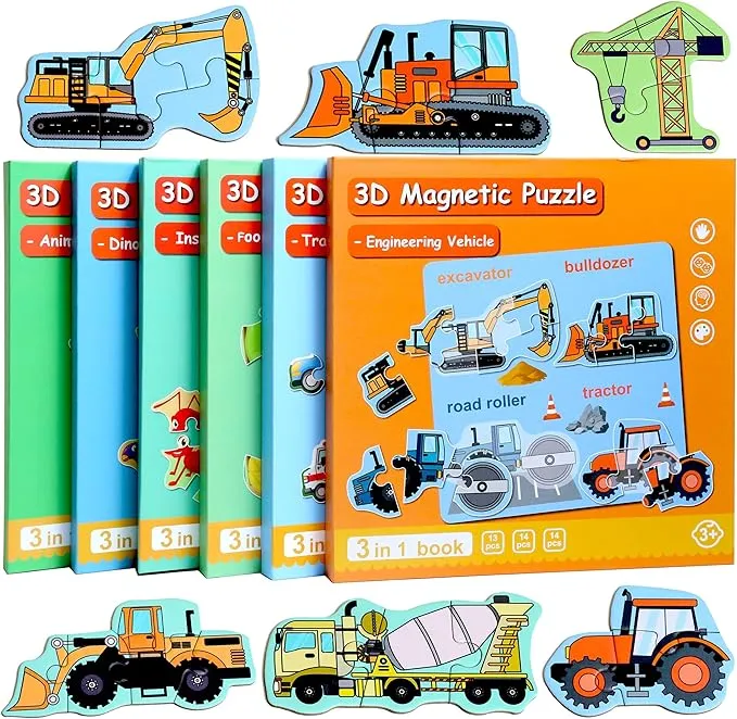 Livres de contes magnétiques Montessori à assembler