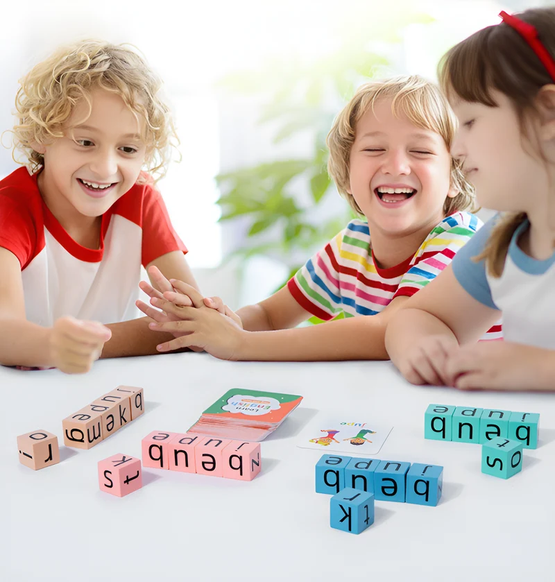 Montessori Fast spell cubes