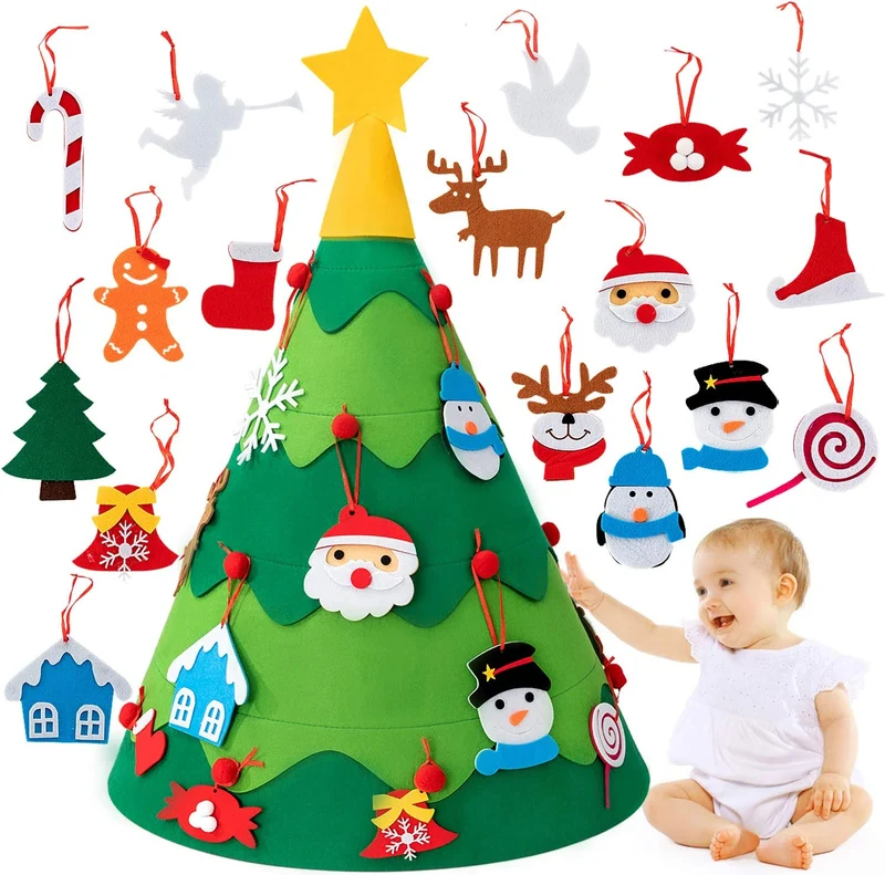 Sapin de Noël 3D DIY Montessori