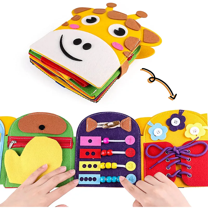 Montessori giraffe workbook
