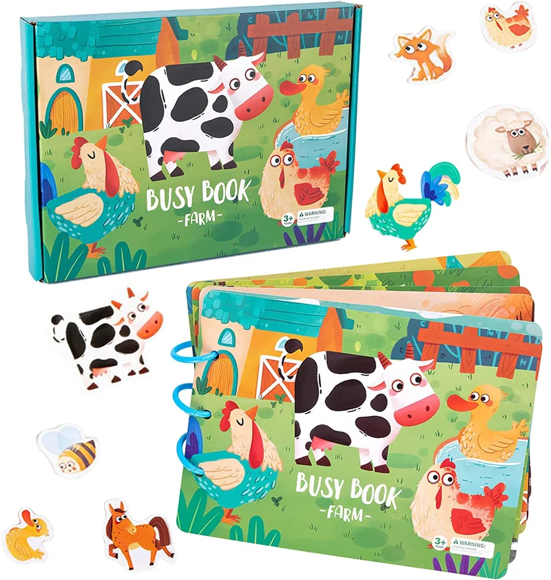 Livre sensoriel Montessori
