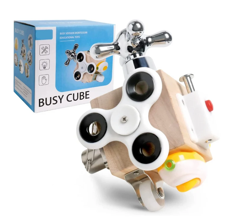 Cube d'activités Montessori