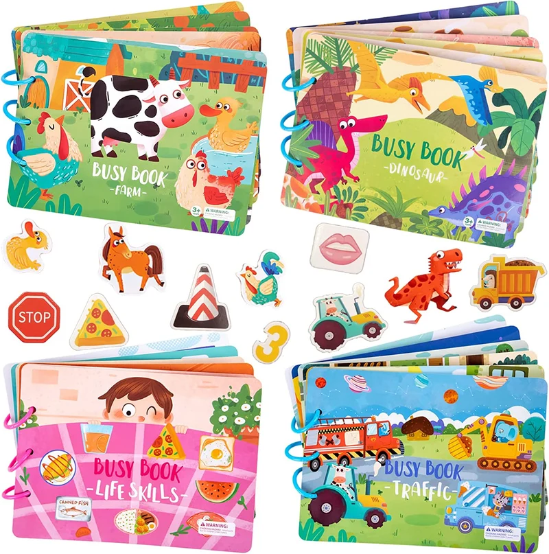 Livre sensoriel Montessori