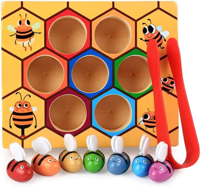 Best-seller : Puzzles en bois Montessori 6 pièces