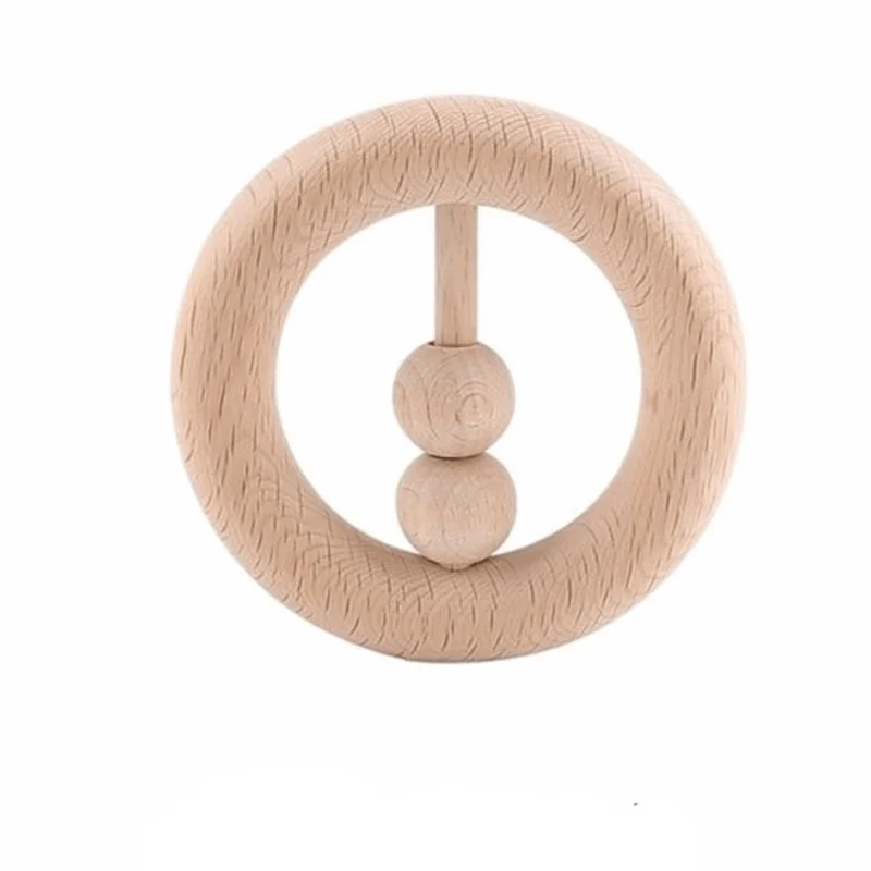 Hochet en bois Montessori Naturel