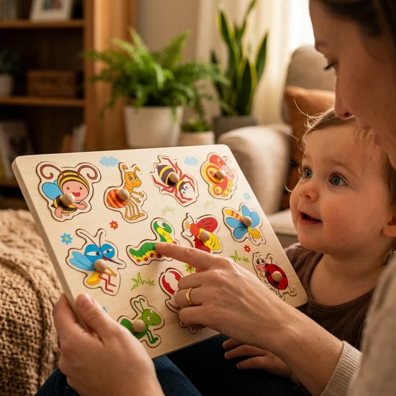 Plateau Montessori pour l'étude des insectes - Montessori
