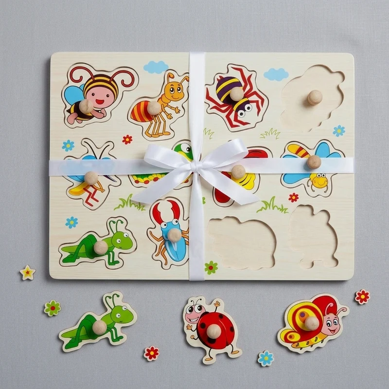 Plateau Montessori pour l'étude des insectes - Montessori