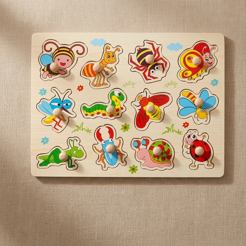 Plateau Montessori pour l'étude des insectes - Montessori