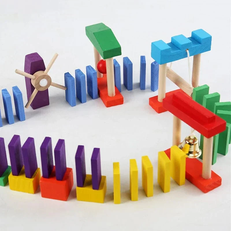 Dominos Montessori Kids - lot de 100 pièces