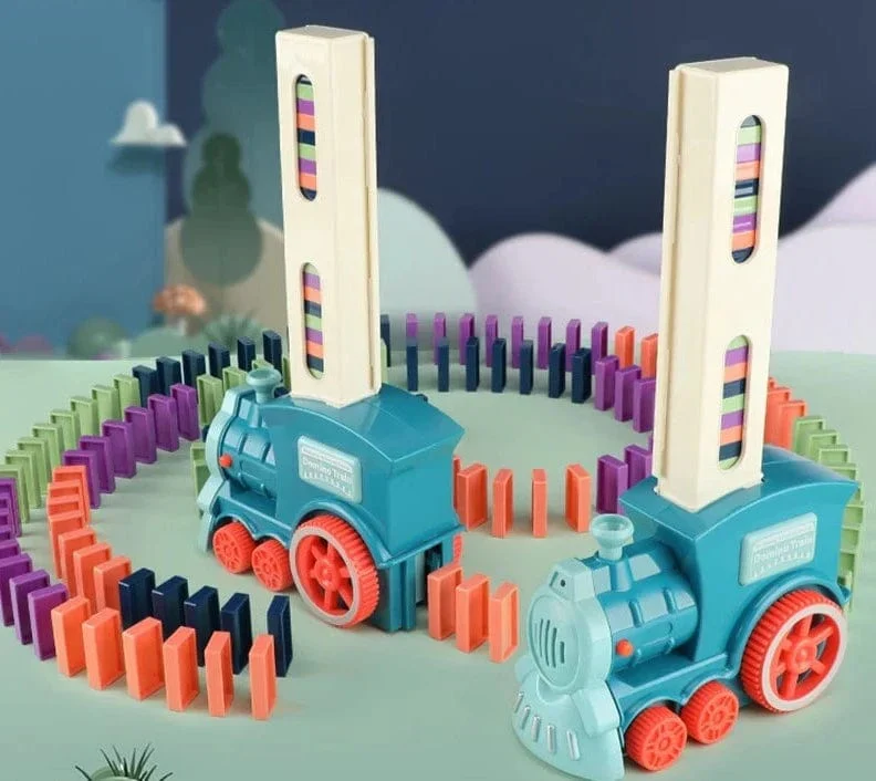 Train Automatique d'Empilage de Domino Électrique DominoStacker