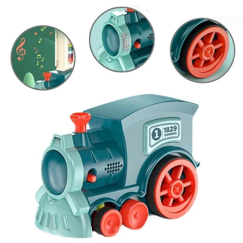 Train Automatique d'Empilage de Domino Électrique DominoStacker
