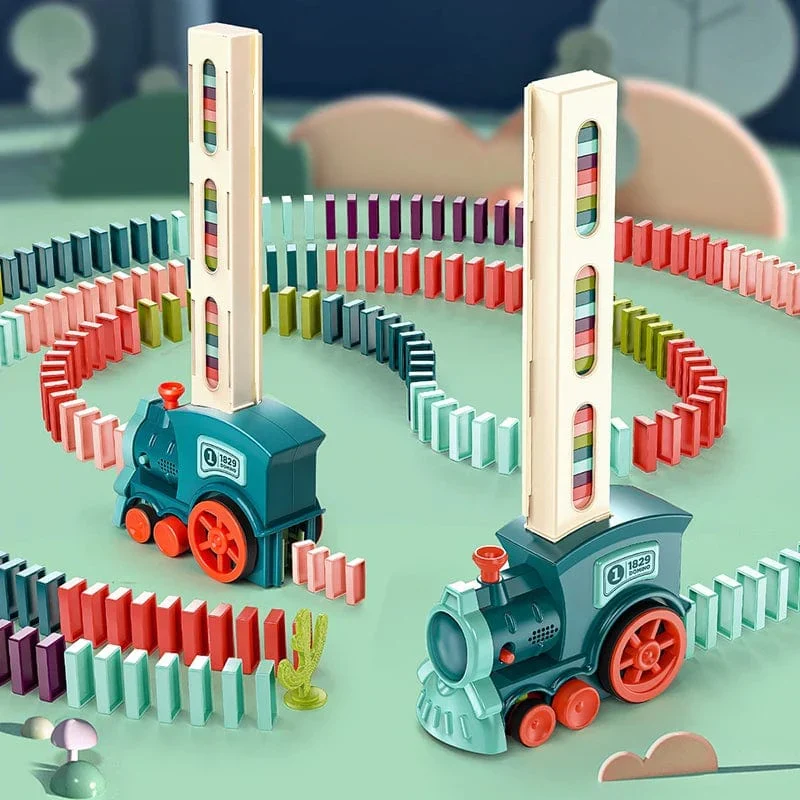 Train Automatique d'Empilage de Domino Électrique DominoStacker