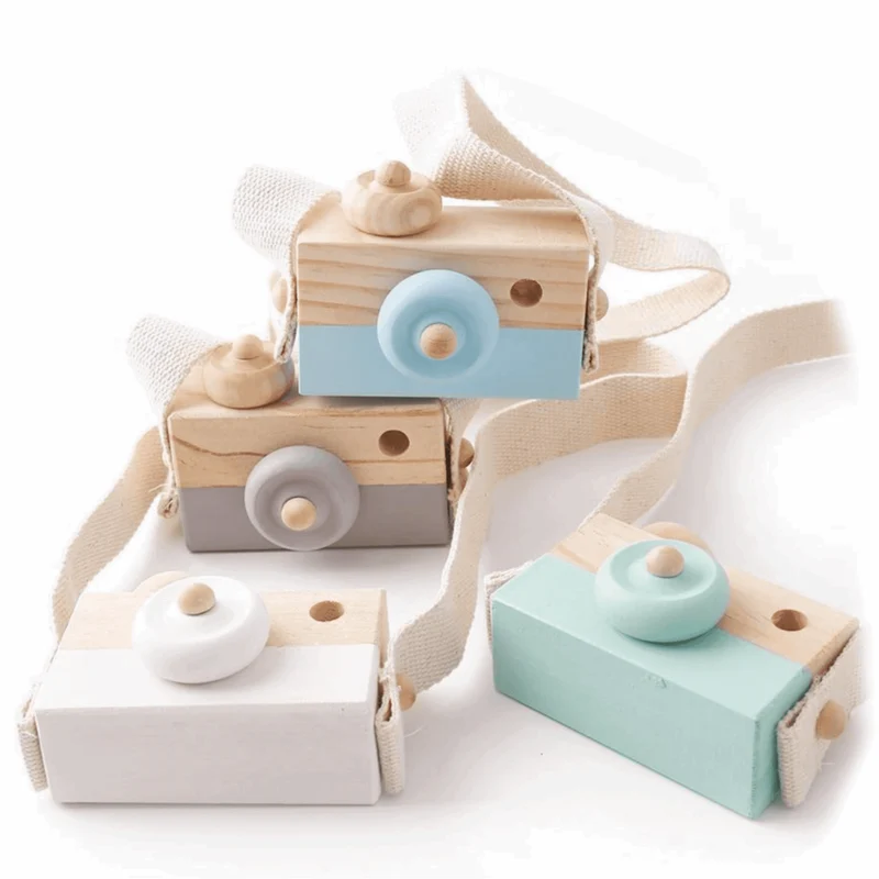 Appareil Photo en Bois Montessori Eco-friendly