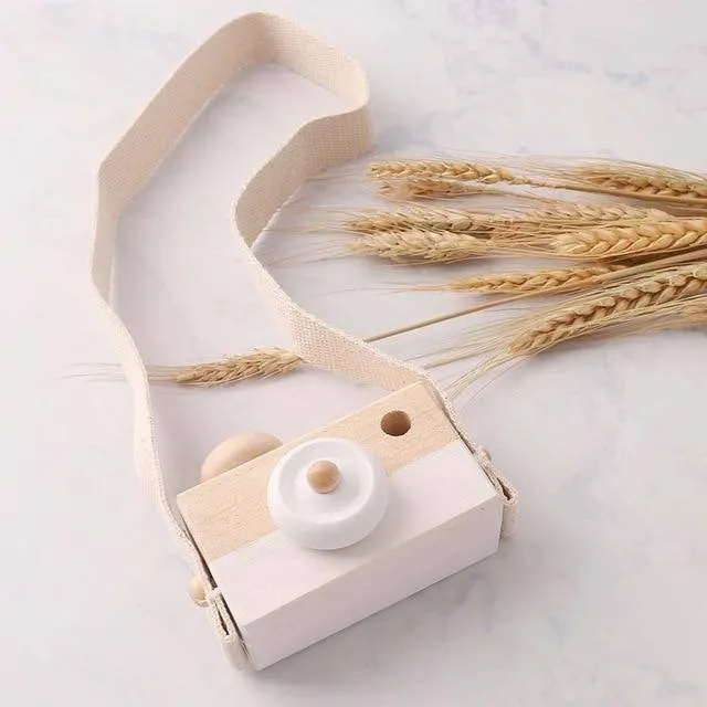 Appareil Photo en Bois Montessori Eco-friendly