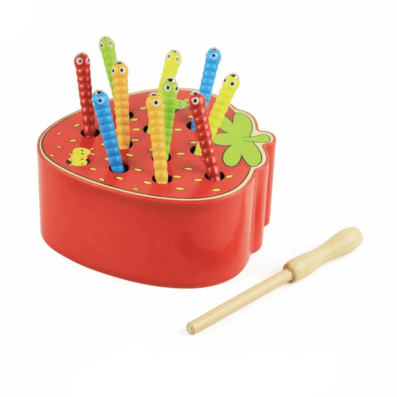 Chenilles Magnétiques Montessori - Jouets Éducatifs de Qualité