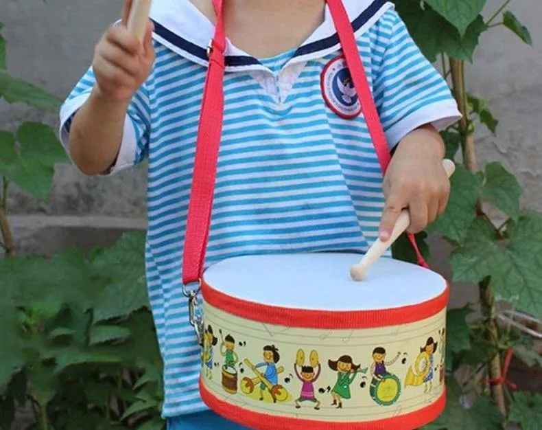 Tambour en bois Montessori pour Bébé