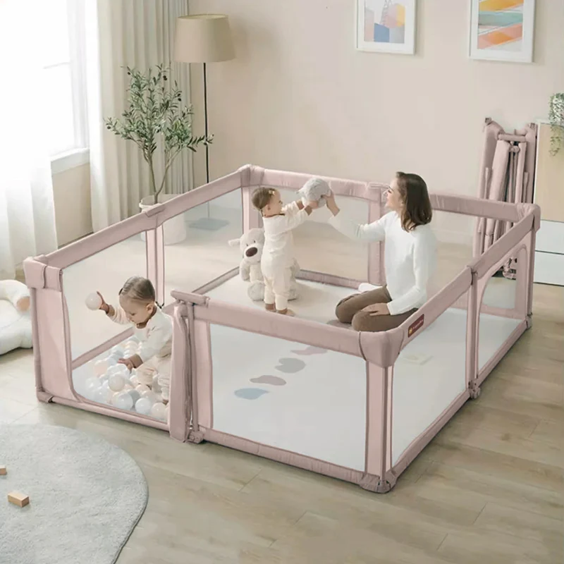 Parc pour bébé portable à installation instantanée et jardin de jeu