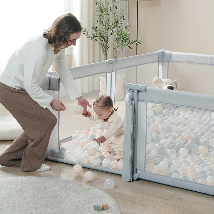 Parc pour bébé portable à installation instantanée et jardin de jeu