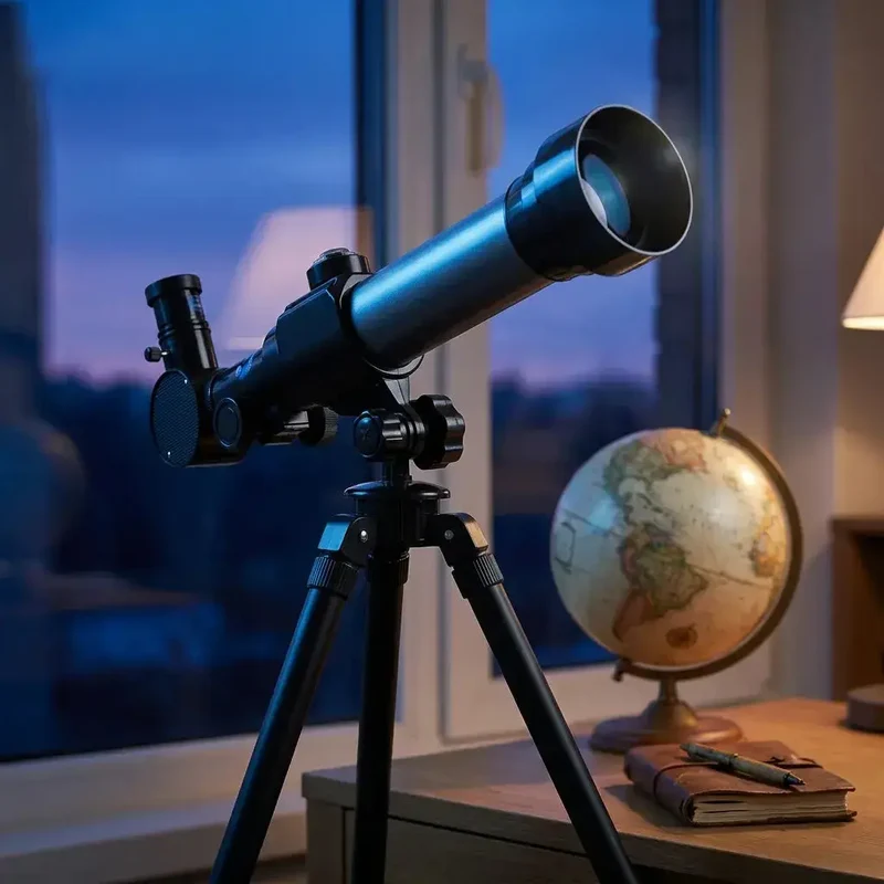 Télescope Enfant – Réfracteur Astronomique Multi-Grossissements