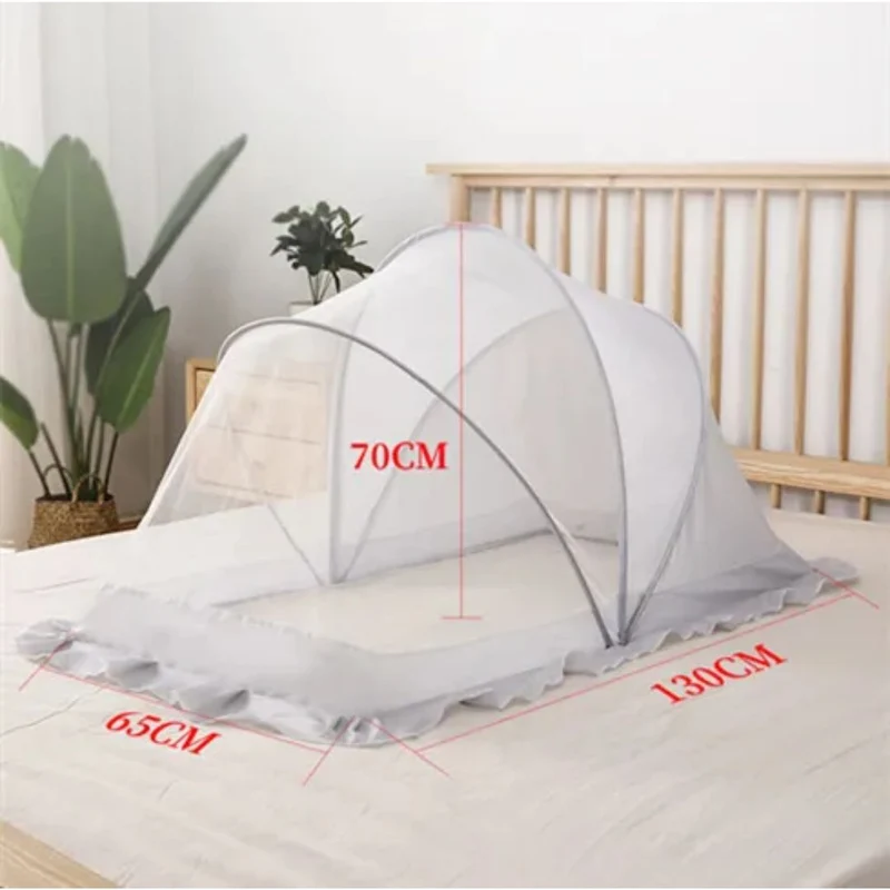 Moustiquaire de Lit Bébé avec Tente de Protection Anti-Moustiques