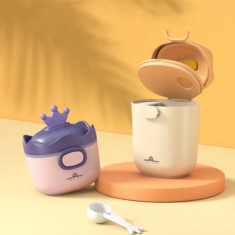 Boîte Doseuse de Lait en Poudre Bébé avec Compartiments