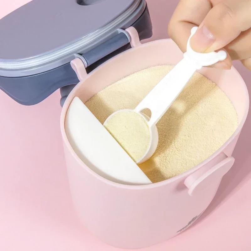 Boîte Doseuse de Lait en Poudre Bébé avec Compartiments