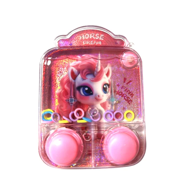 Console jeu d'anneau d'eau Licorne