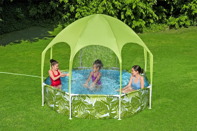 BESTWAY - Piscine couverte 244 x 51 cm