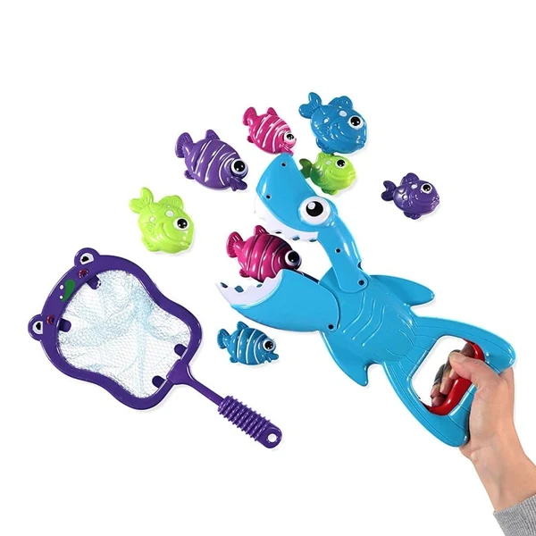 Jeu de pêche avec requin