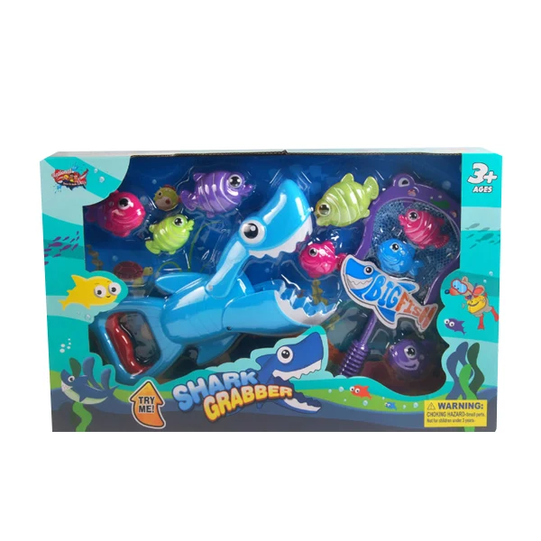 Jeu de pêche avec requin