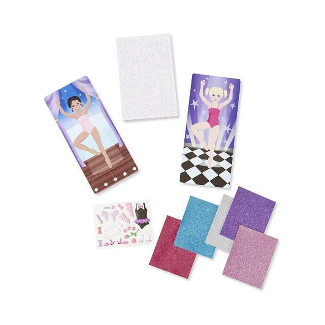 Melissa & Doug Mess-Free Glitter Ballet & Dancing Fashions / Mode pailletée sans dommage pour le ballet et la danse