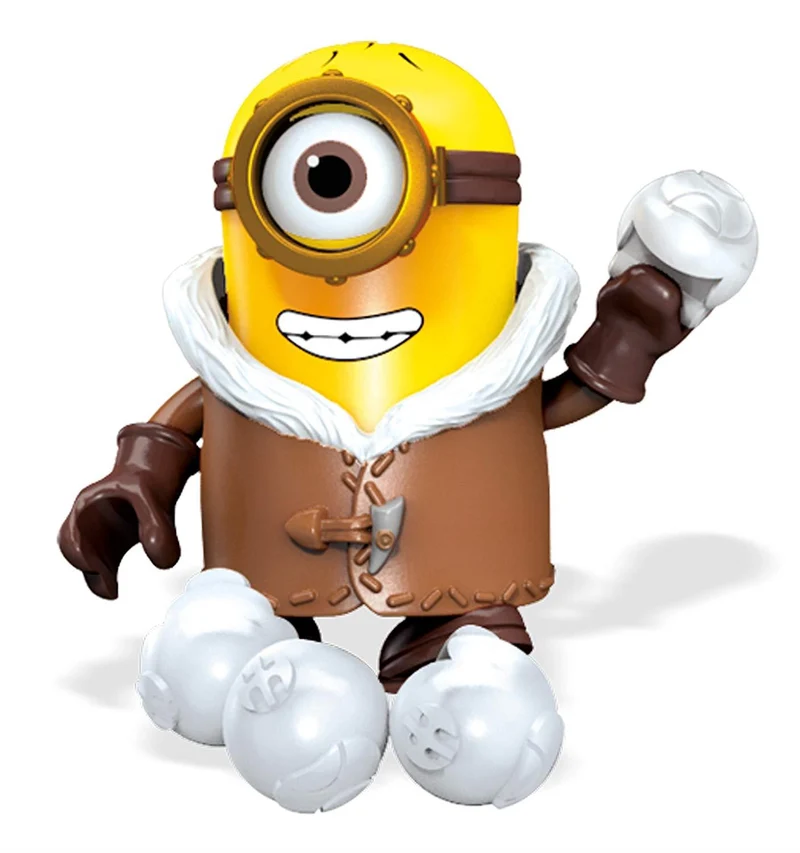 Mega Construx Minions Snowball Fight Figurine / Figurine Bataille de boules de neige