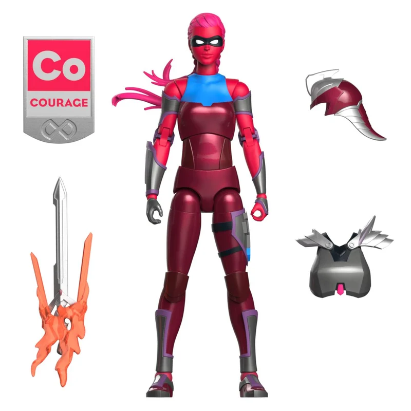 I Am Elemental Action Figure Courage - Figurine Articulée