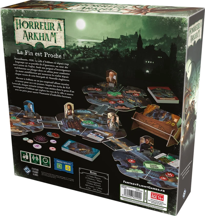 Horreur à Arkham Jeu de Plateau V3