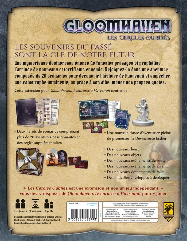 Gloomhaven - Les cercles oubliés