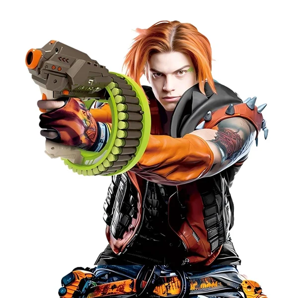 HIPSHOT - Pistolet Spiral Roket