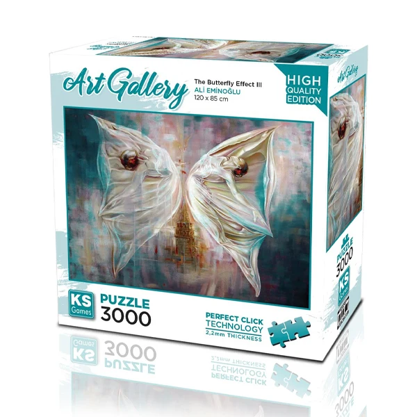 KS - Puzzle 3000 pcs - Kelebek Etkisi III