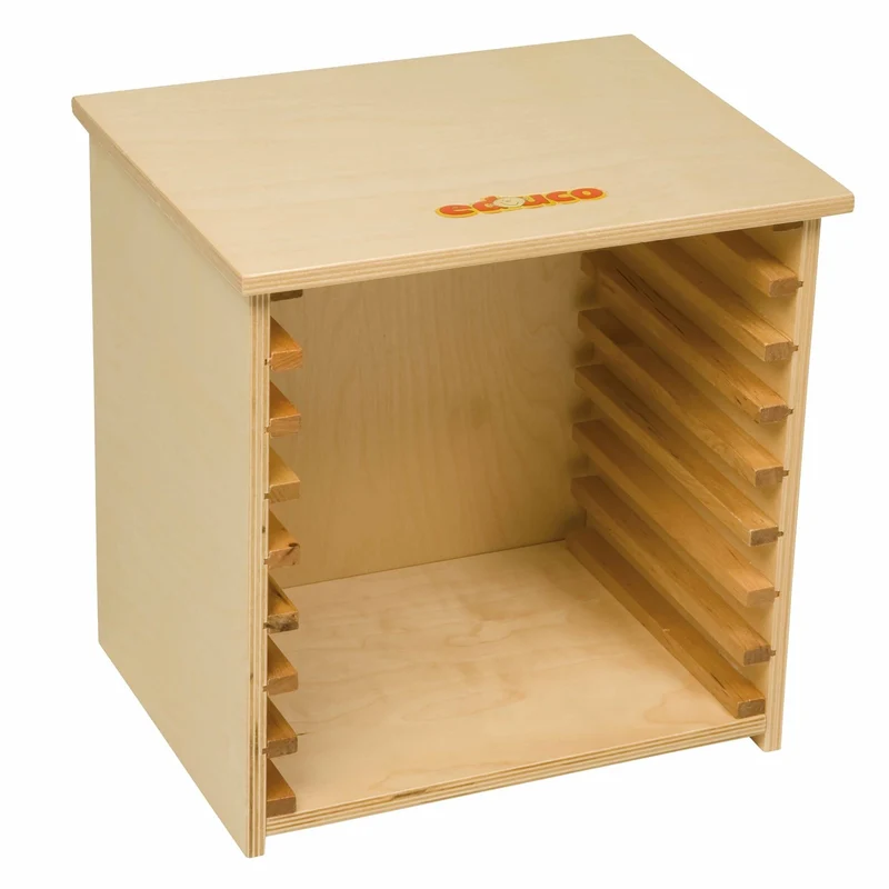 Meuble de rangement puzzles évolutifs