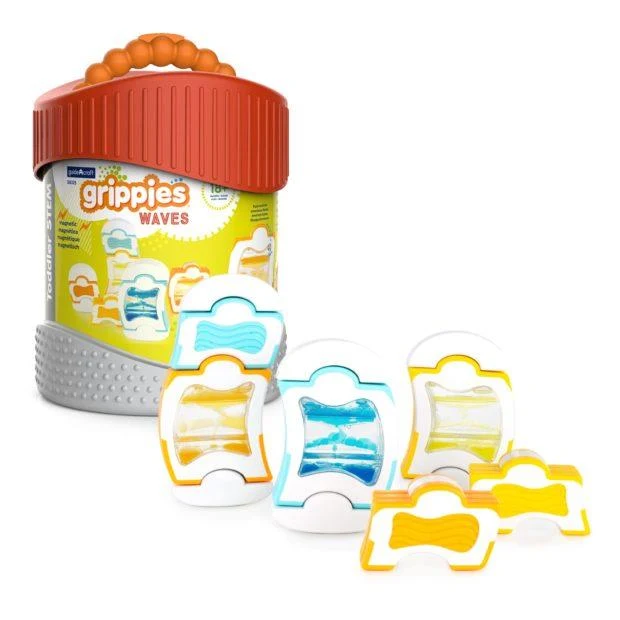 Guidecraft Grippies Waves – 12 pc. Set / Ensemble de 12 pièces
