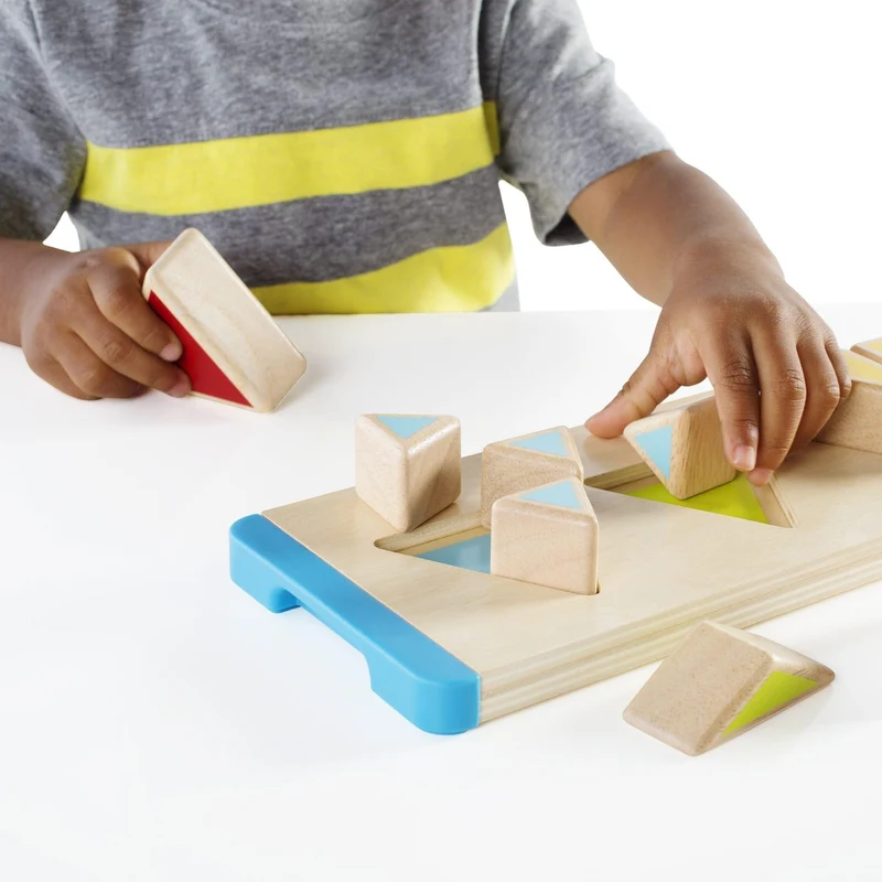 Guidecraft Starter Fractions Triangle / Triangle des fractions de base
