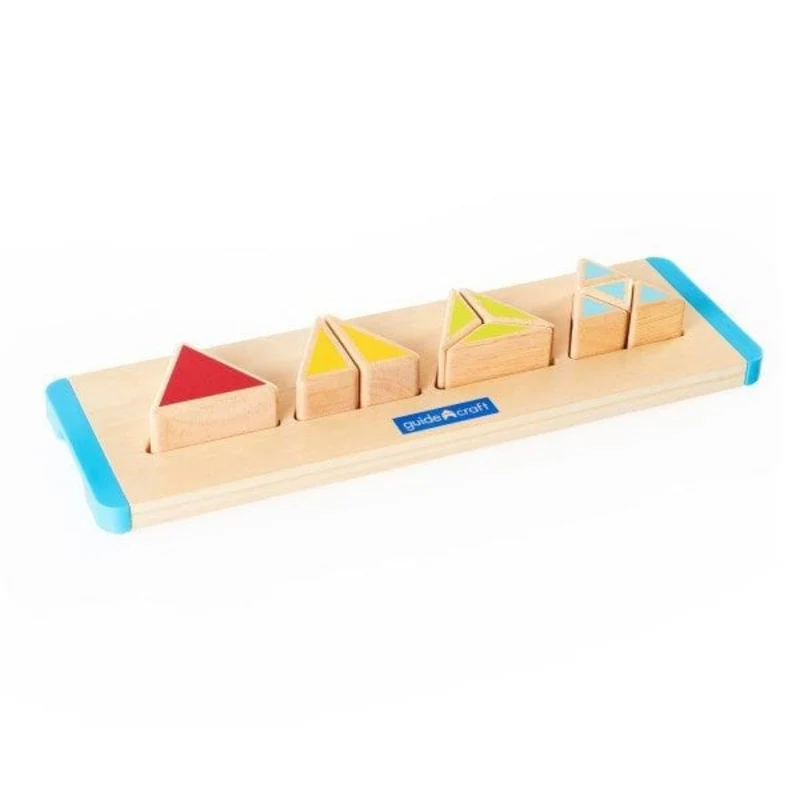 Guidecraft Starter Fractions Triangle / Triangle des fractions de base