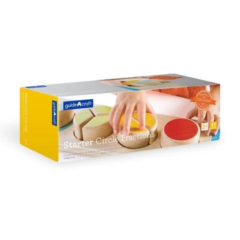 Guidecraft Starter Fractions Circle / Cercle de fractions de base