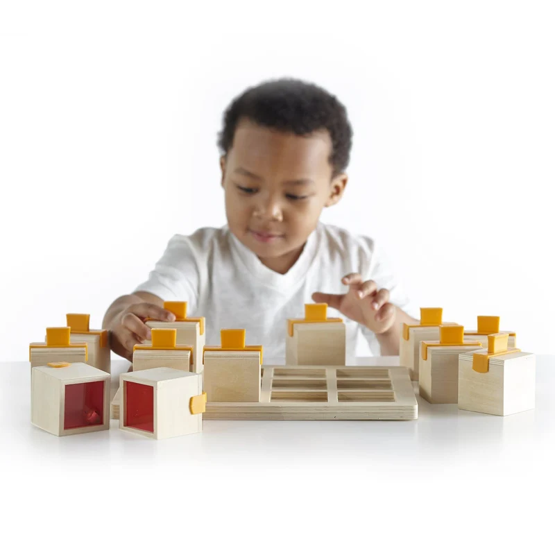 Guidecraft Peekaboo Sound Boxes / Boîtes sonores à cache-cache