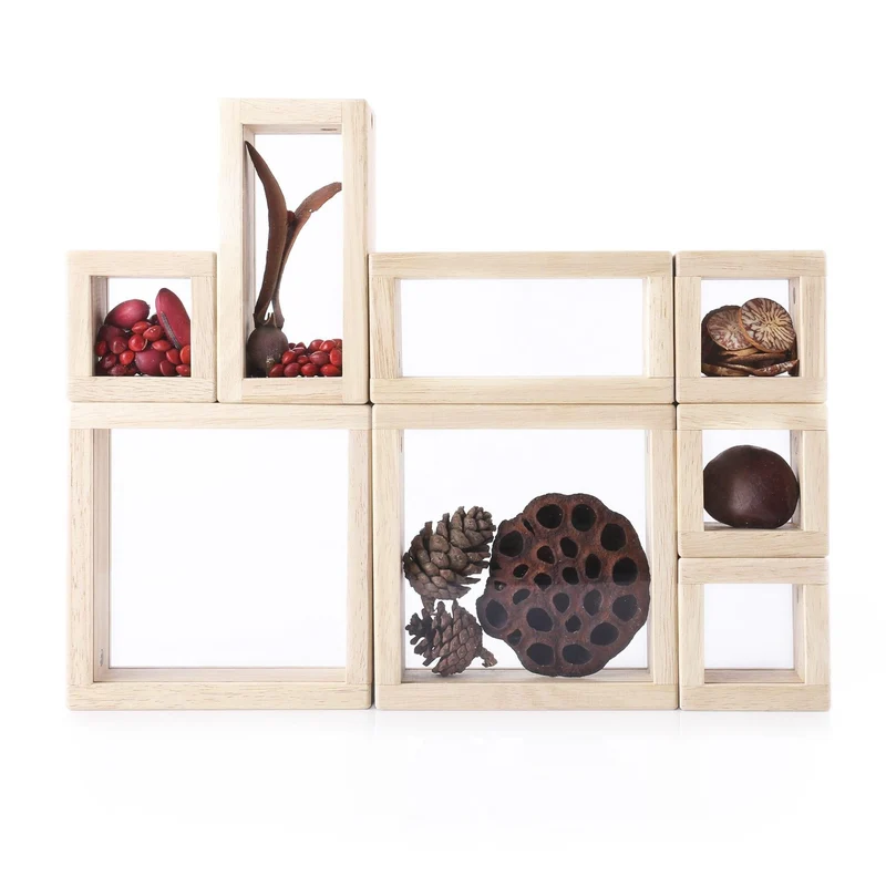 Guidecraft Treasure Blocks Clear / Blocs de trésor clairs
