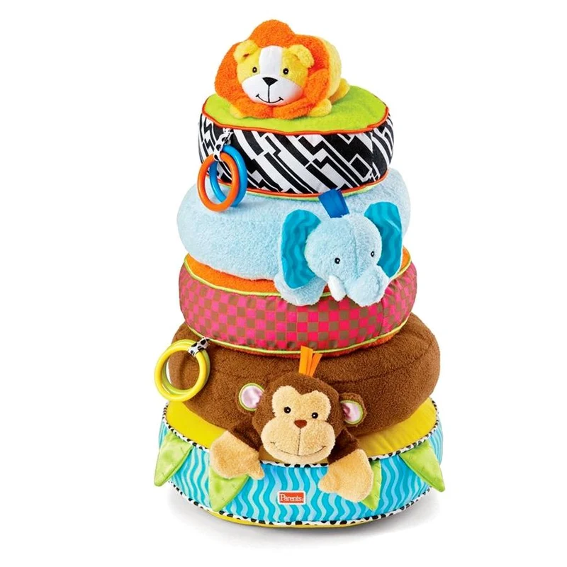 Manhattan Toy Jungle Safari Stack-Up / Manhattan Toy Empilement de Safari dans la Jungle