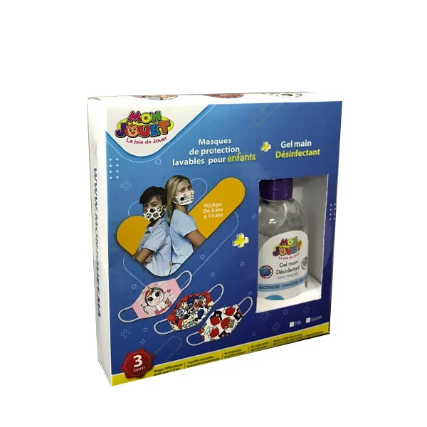 3 Masques + Gel 120 ML