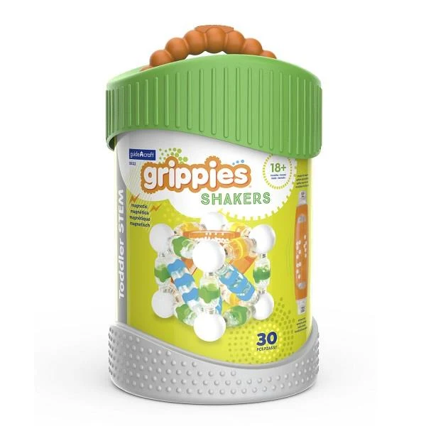 Guidecraft Grippies Magnetic Shaker 30Pcs / 30 morceaux de shaker magnétique